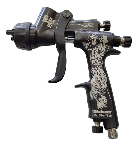 Pistola De Gravedad Walcom Slim Kombat Pro Gangster Edition