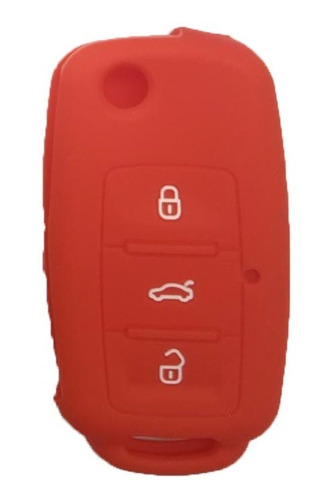 Funda De Silicona Para Llave Vw 3 Bot Para Varios Modelos