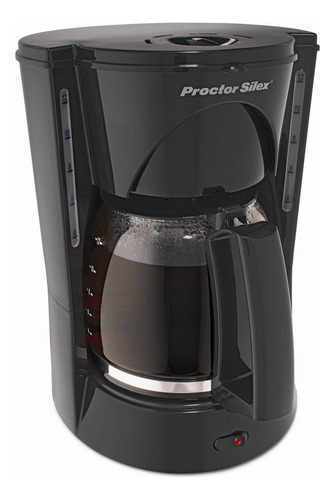 Proctor-silex - Cafetera Compacta, 12 Tazas, Color Negro