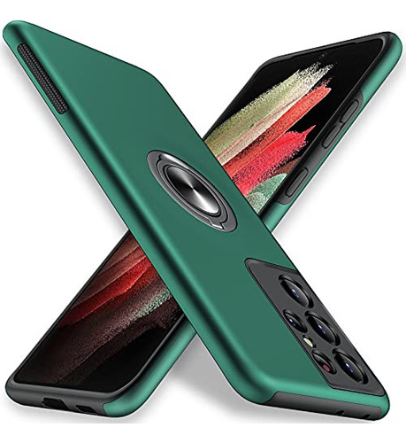 Funda Para Galaxy S21 Ultra Verde Delgado Suave