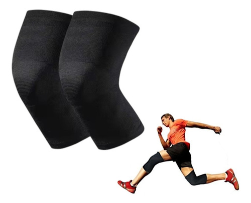 Pack X2 Rodilleras Deportivas Elasticas Gym Trekking Fitness Rodilleras Para Trekking Pack De Rodilleras Para Gimnasio Entrenamiento Rehabilitacion Rodillera Suspension Marin Rodillera Deportiva Gym