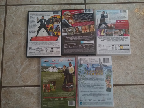 Johnny English 1,2e3 + Rowan Atkinson 05 Dvds Original Raro (Usado)