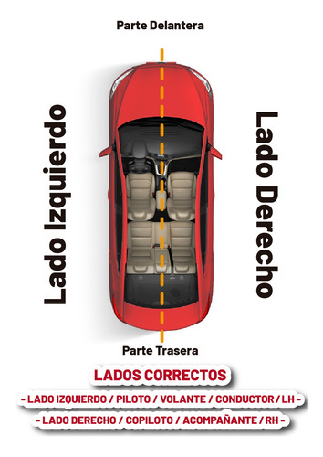 Espejo Lobo 2015 2016 201717 Elec Text C/punto Ciego