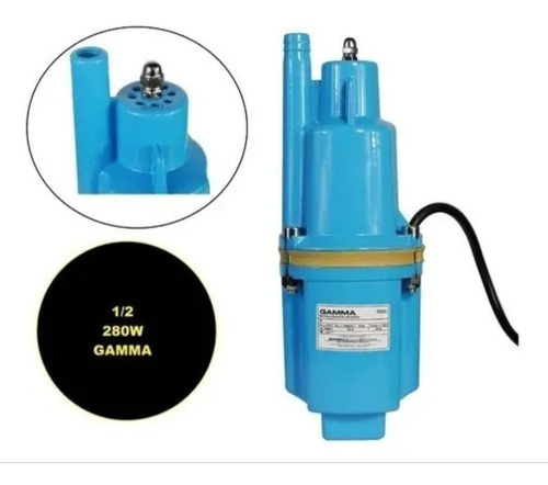 Bomba Sapo Submersa Poço D'agua Vibratória Gamma 280w 70mca- 110v