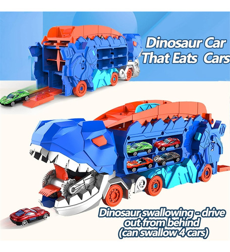 Juguete X City Dinosaur Ultimate Hauler Track Con 8