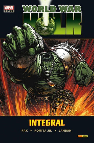 Marvel Deluxe World War Hulk Integral - Romita - Panini 