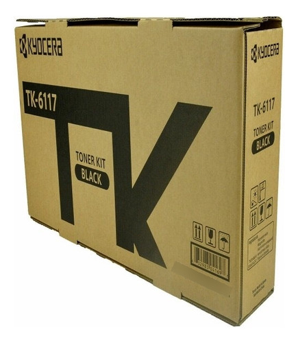 Toner Kyocera Tk-6117 Negro Ecosys M4132idn / M4125i 15k Pg
