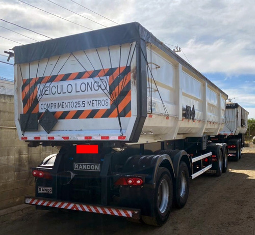 Imagem 2 de 5 de Rodocaçamba Basculante Randon- 2019 9 Eixos - Com Pneus.