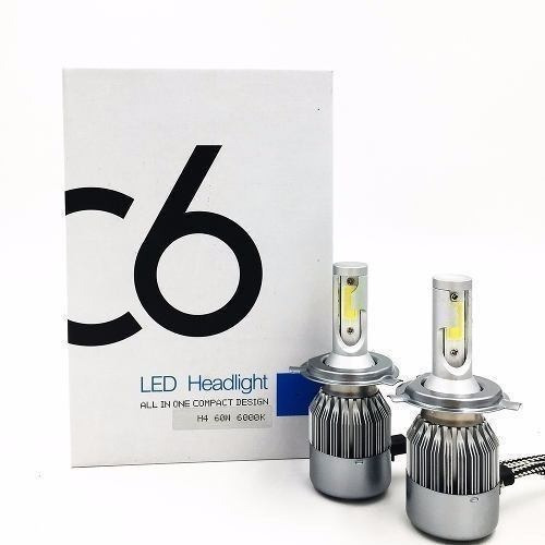 Par Ampolletas Led C6 H1 H3  H7  H11 9006