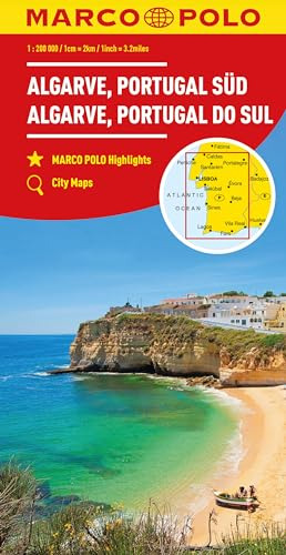 Libro Algarve Portugal South Marco Polo Map De Vvaa  Heartwo