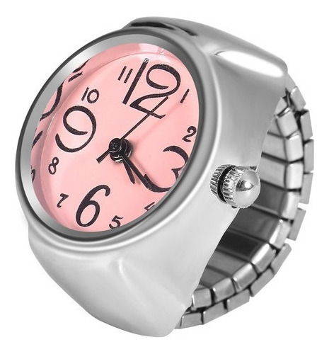 Moda Mujeres Hombres Anillo Amor Reloj