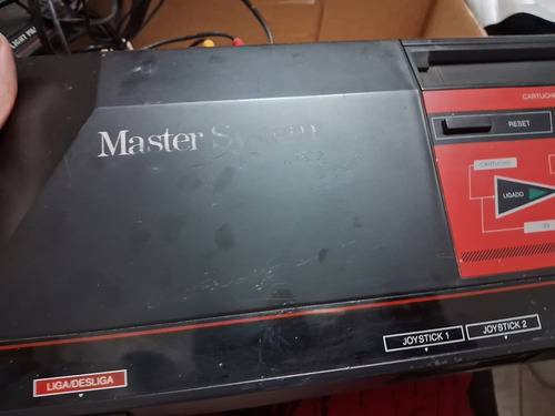 Master System Ii Completo Preto (Usado)