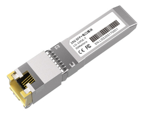 Módulo Sfp+ 10g Módulos Sfp De Cobre De 10 Gbe Puerto Óptico