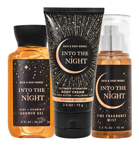 Into The Night Bath & Body Works Kit De Regalo Mini