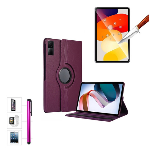 Funda Cover Case Forro + Mica + Lapiz Xiaomi Redmi Pad Se 11