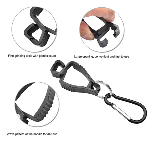 Hebilla Antipérdida Con Clip Multifuncional Para Exteriores,