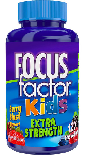  Vitaminas Focus Factor Kids Completas Extra Fuertes