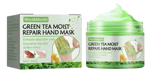 Mascarilla De Mano Green Tea Moisti Repair Que Exfolia Las C