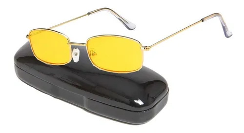 Lentes De Sol Gafas Bad Bunny Cuadradas Frank Estuche Pa o Color