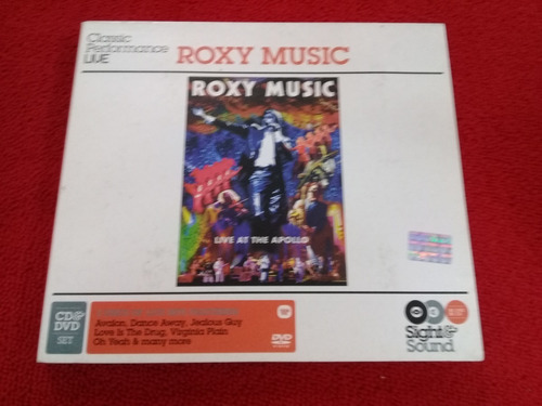 Roxy Music  / Live At The Apollo Cd + Dvd  / Ind Arg  B13 