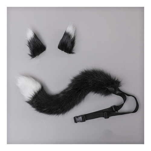 Conjunto De Orejas Y Cola De Zorro, Accesorios De Cosplay,