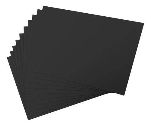 Foam Board Papel Espuma A4 30x22,5cm 3mm 12un Maquete Metier Preto Placa