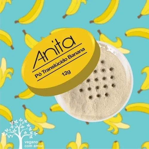 Polvo de Banana Translúcido Ultrafino Hd 12g Anita