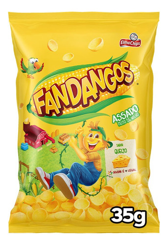 Salgadinho Queijo Elma Chips Fandangos 35G