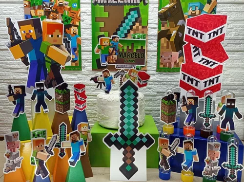 FESTA MINECRAFT Infantil: Tudo que Você Precisa!