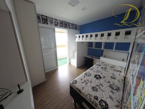 Imagem 23 de 30 de Apartamento Mobiliado De 3 Dormitórios À 50 Metros Da Praia Com Vista Do Mar À Venda Na Aviação!!! - Ap3597