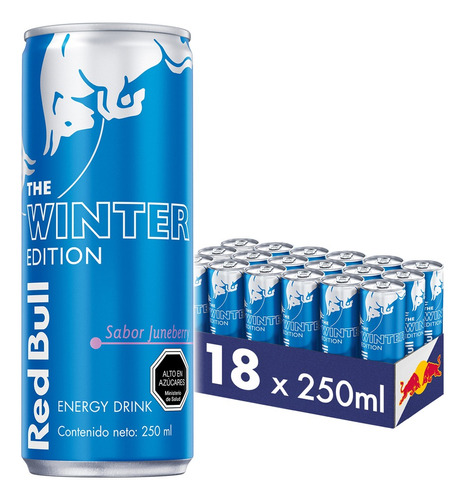 Red Bull Bebida Energética Pack 18 Latas Juneberry 250ml