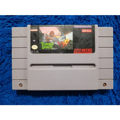 Thunder Spirits Para Super Nintendo Snes,excelente Titulo. 