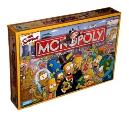 Monopoly The Simpsons Toyco