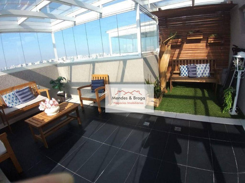 Imagem 2 de 30 de Cobertura Com 3 Dormitórios À Venda, 112 M² Por R$ 647.000,00 - Jardim Las Vegas - Guarulhos/sp - Co0031