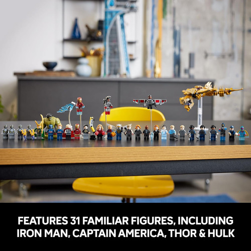 Kit De Construcción De La Torre Lego Marvel Avengers, Recrea