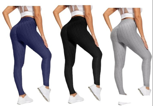 Leggins Levanta Cola Control Abdomen Texturizado