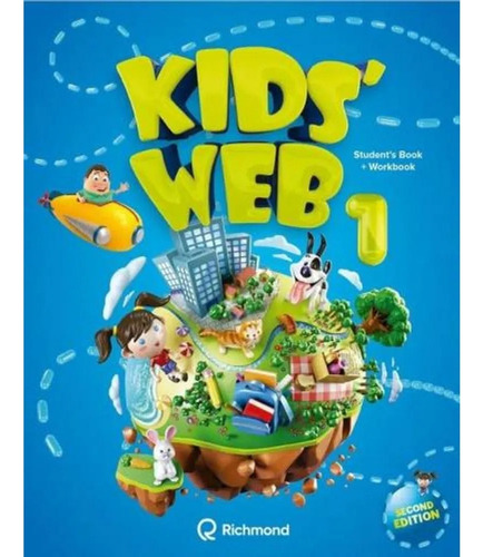 Kid's Web 1 - 2nd Edition - Students Book + Workbook - Libro