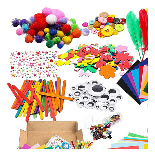 Diy Kids Crafts Supplies Kit Todo En Collage Collage