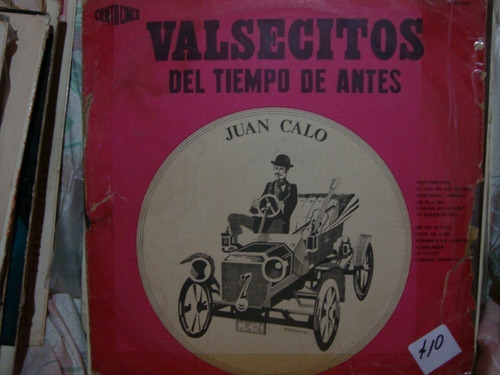 Vinilo Juan Calo Valsecitos Del Tiempo De Antes T1