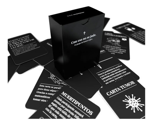 Imagen 2 de 4 de Juego Cartas Con Eso No Se Jode Poppular Humor Negro Previa