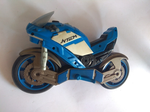Max Steel Moto Azul Transforma En Avión N-tek (Usado)