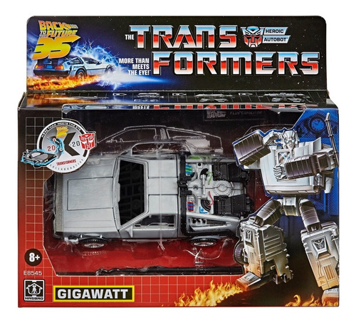 Hasbro Transformers Back To The Future 35th Gigawatt Volver