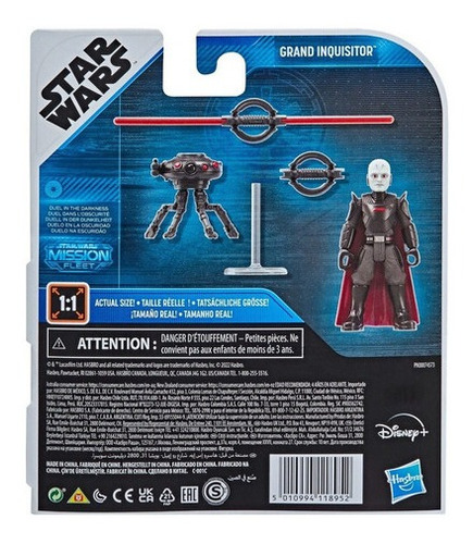 Boneco de ação Star Wars Mission Fleet Grand Inquisitor 4