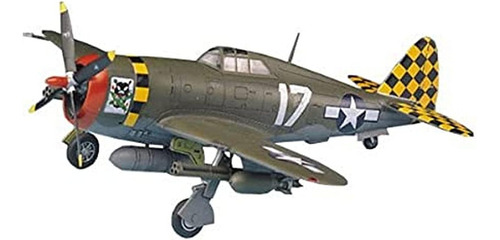 Academy 12492 P-47d Thunderbolt Razorback, Multicolor