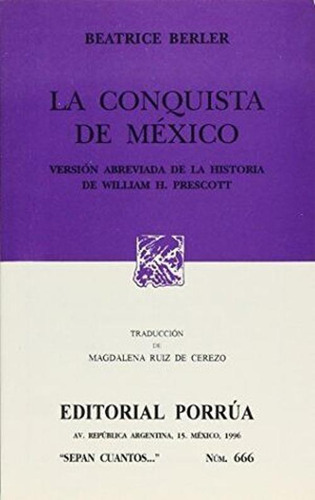 Libro La Conquista De México