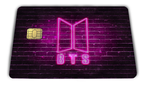 Sticker Para Tarjeta Musica Bts Modelo (5100115tcb)