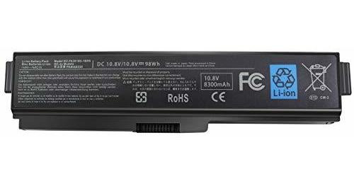 12 Cell 98wh Pa3817u 1brs Batería Para Toshiba Satelli...