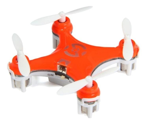 Mini drone Cheerson CX-10 con cámara orange 1 batería