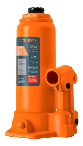 Gato De Botella 6 Toneladas 14814 Truper Mcr