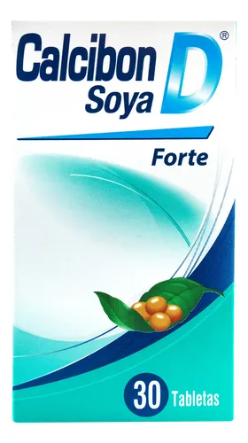Citrato De Calcio Calcibon D Soya Forte 30 Tabletas